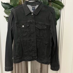 Woman GAP denim Size large off black